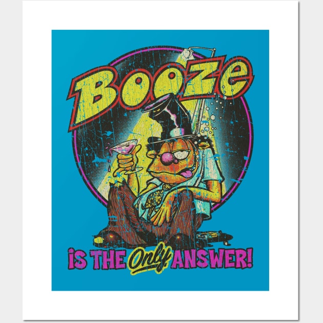 Booze Is The Answer 1974 Wall Art by JCD666